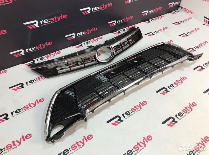 Решетка радиатора и бампера Toyota Camry 55 U378