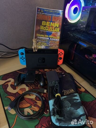 Nintendo switch REV1 прошитая