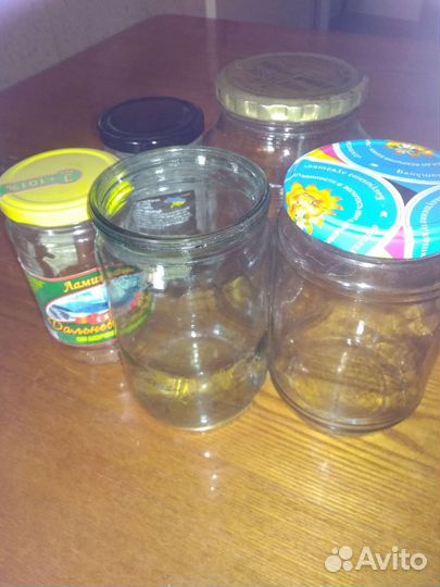 Банки стеклянные разные