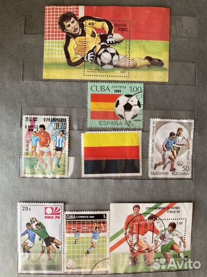 Марки ссср. Футбол