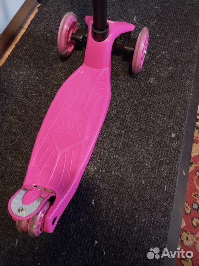Самокат детский трехколесный бу