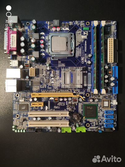 Материнские платы с процессорами