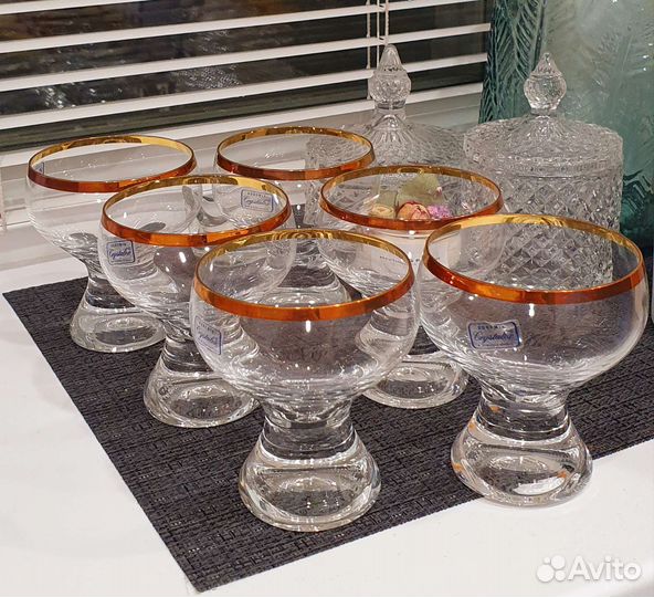 Набор бокалов для шампанского Bohemia Gina