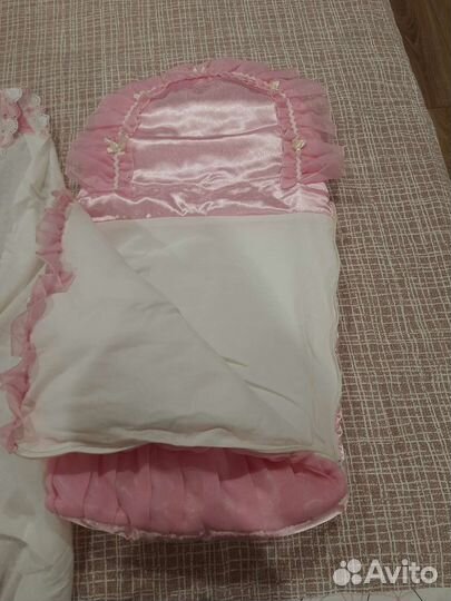 Конверт на выписку для девочки лето