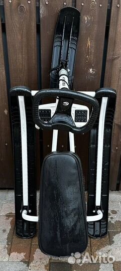 Детские зимние санки снегокат