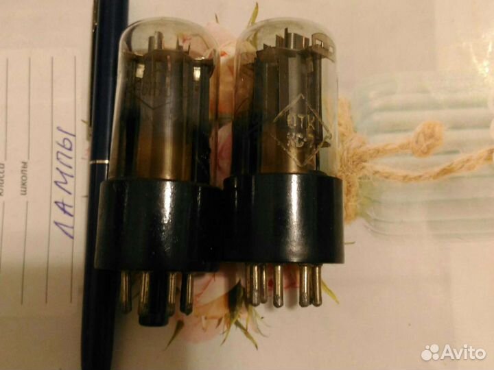 Радиолампа 6н7с