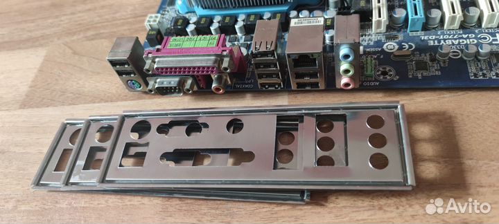 Сборка мать проц и оперативка