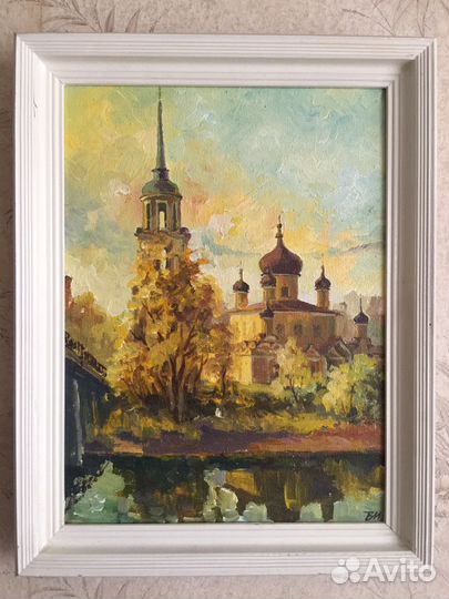 Картина маслом Воскресенский собор