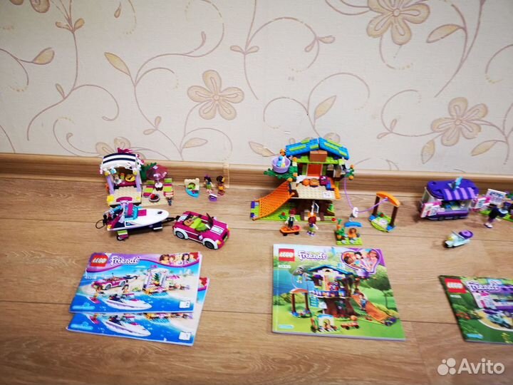 Lego friends пакетом 4 набора. Цена за все