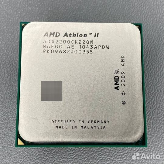 Процессор AMD Athlon II X2 220 AM3, 2 x 2.8Ghz