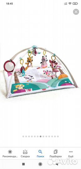 Развивающий коврик Tiny love