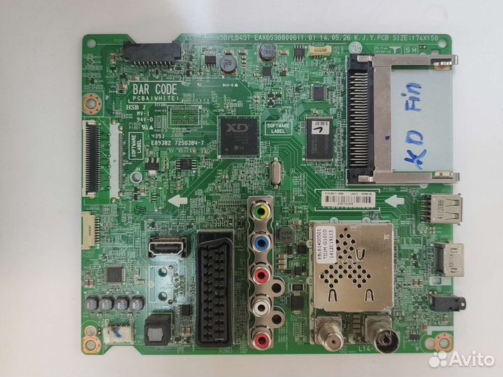 Платы телевизоров LG