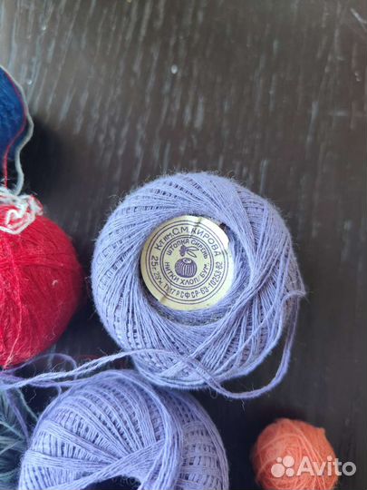 Нитки штопка СССР