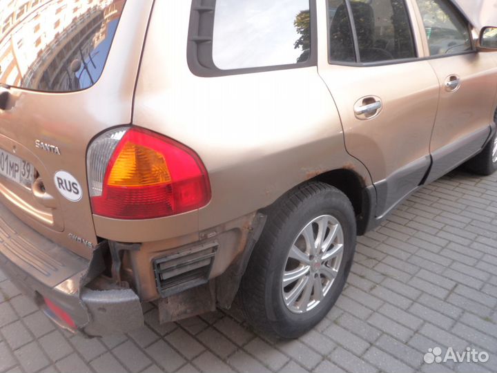 Santa fe мотор 2.7 АКПП 2002 г