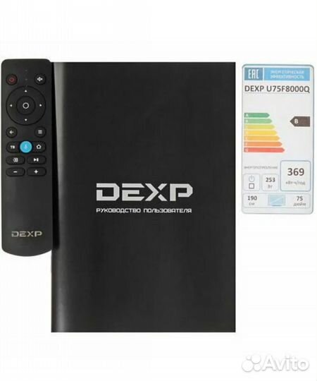 Телевизор dexp 75