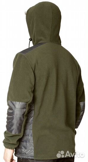 Куртка флисовая с капюшоном