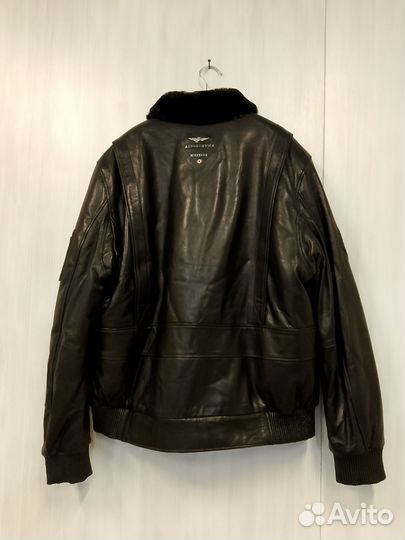 Кожаная куртка мужская пилот