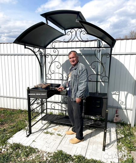 Мангал кованый