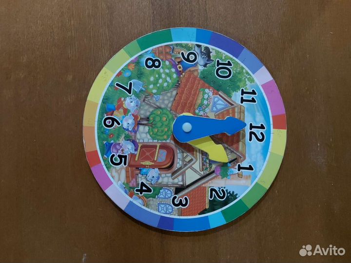 Деревянные часы