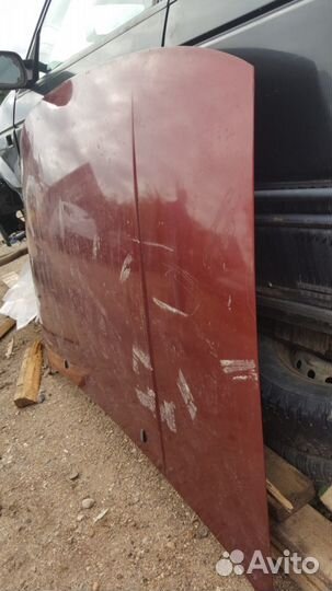 Капот фольксваген пассат б3 оригинал красный b3