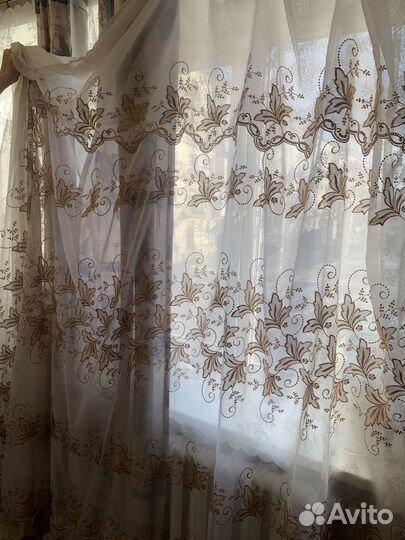 Шторы тюль на ленте