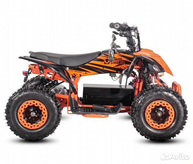 Детский электроквадроцикл Sneg Leto R Orange