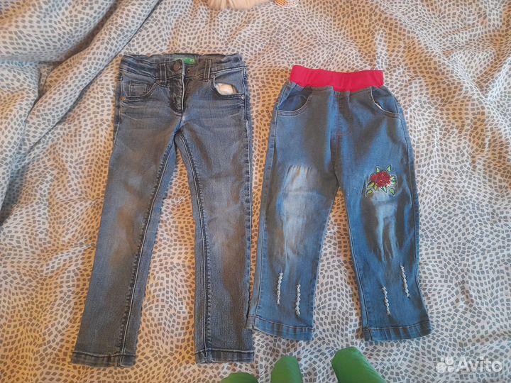 Одежда и обувь для девочки 3-4 года