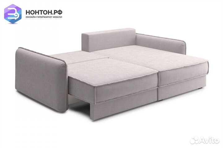 Диван угловой тик-так Антей бежевый