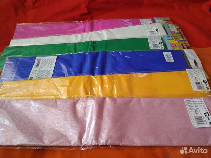 Цветная бумага новая 8 цветов