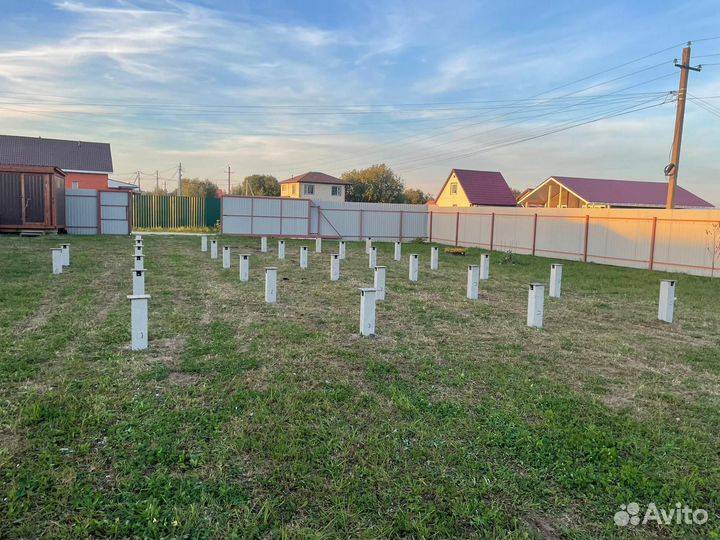 Монтаж жб Сваи под ключ