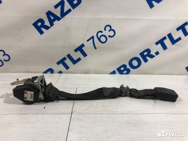 Ремень безопасности задний центр renault logan 2 1