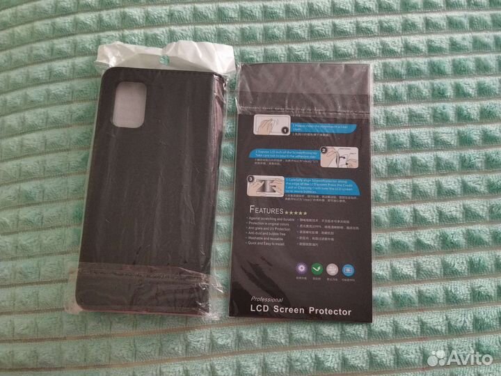 Чехол и защитное стекло на Xiaomi Poco m3