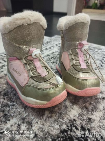 Ботинки зимние для девочки