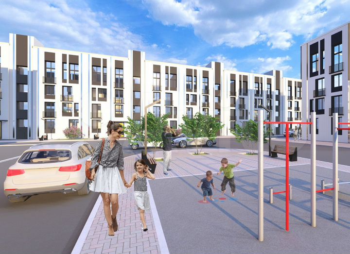 Квартира-студия, 29,4 м², 3/5 эт.