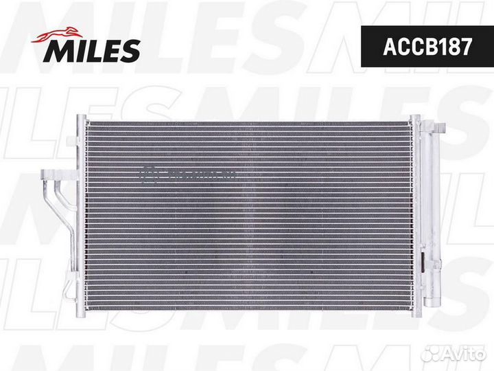 Miles accb187 Конденсер KIA sportage / hyundai ix3