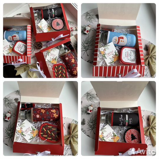 Подарочный бокс новогодний