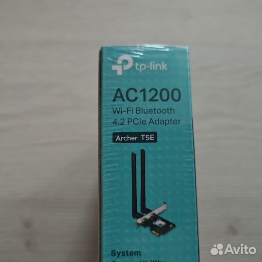 Wi-Fi AC1200 + Bluetooth 4.2 TP-link Archer T5E PC