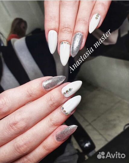 Наращивание ногтей, маникюр, гель -лак