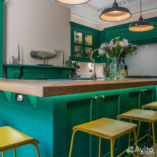 Кухня на заказ эмаль