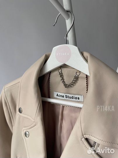 Кожаная куртка Acne studios