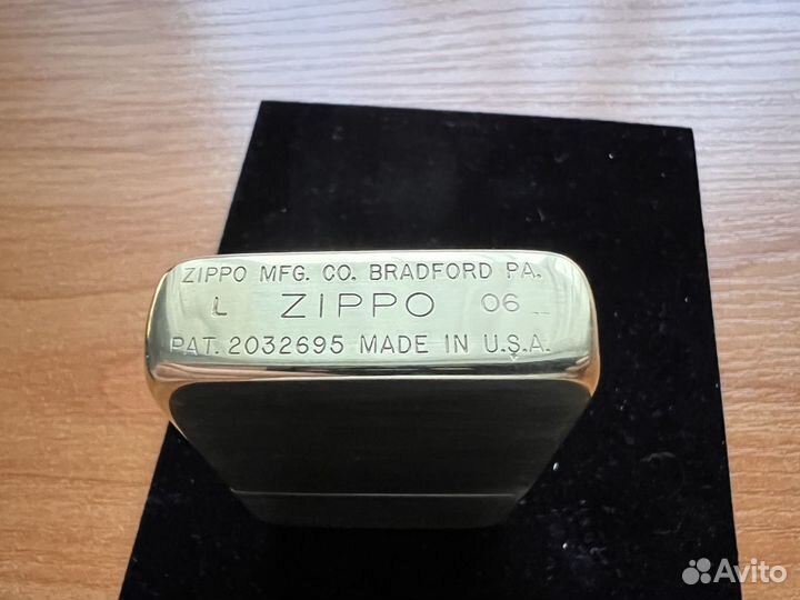 Зажигалка бензиновая zippo replica 1941, оригинал