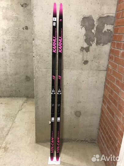 Топовые Karhu volcan skating 10 carbon 188 с крепл