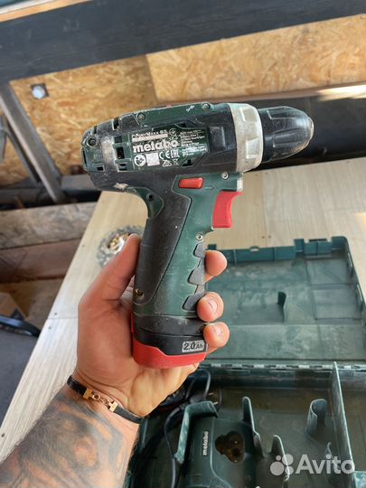 Шуруповерт metabo powermaxx bs 12