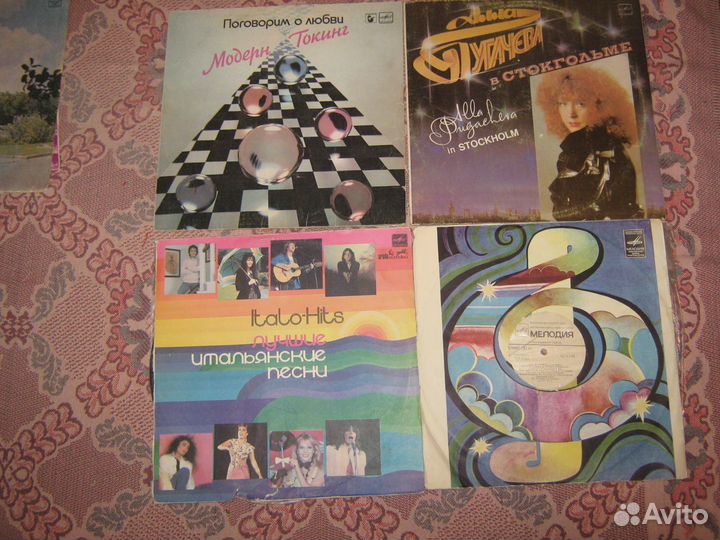 Виниловые пластинки СССР