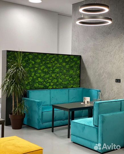 Мох стабилизированный фитокартина фитостена панно