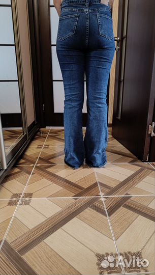 Джинсы Golubkova est. клеш женские 44 размер