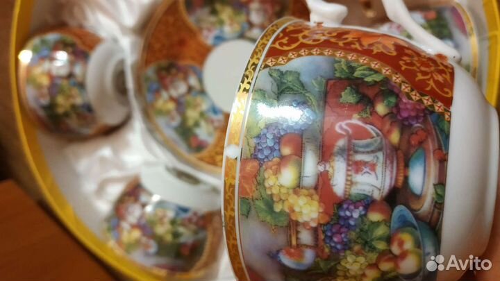 Чайные пары Тонкостенный фарфор