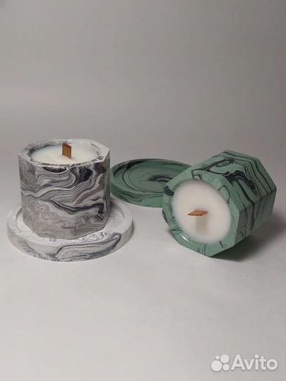 Соевые свечи ручная работа
