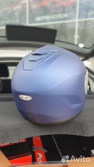 Шлем HJC i90 semi flat metallic blue XL