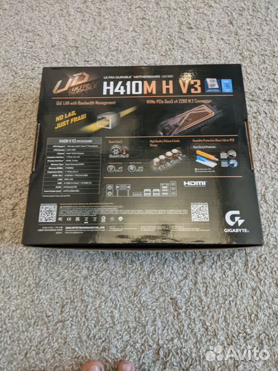 Материнская плата gigabyte h410m h v3 lga 1200